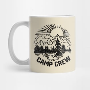 Camp Crew - Camping and Hiking Lovers Nature Inspired Mug